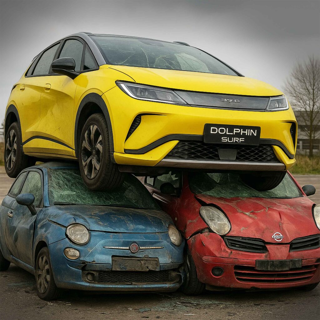 Är BYD på väg att krossa Nissan och Fiat?