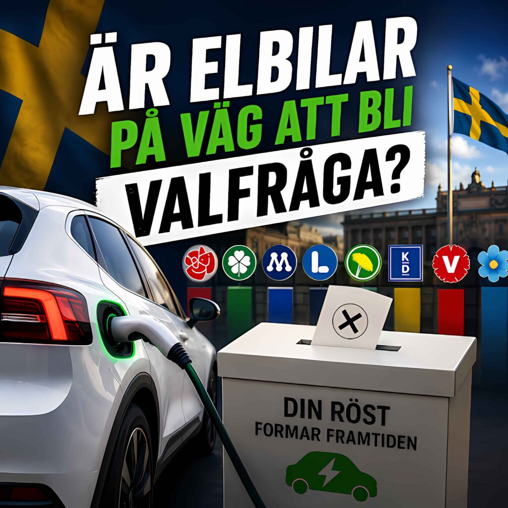 Blir elbilar en het valfråga? Inte om Socialdemokraterna eller Moderaterna får bestämma.