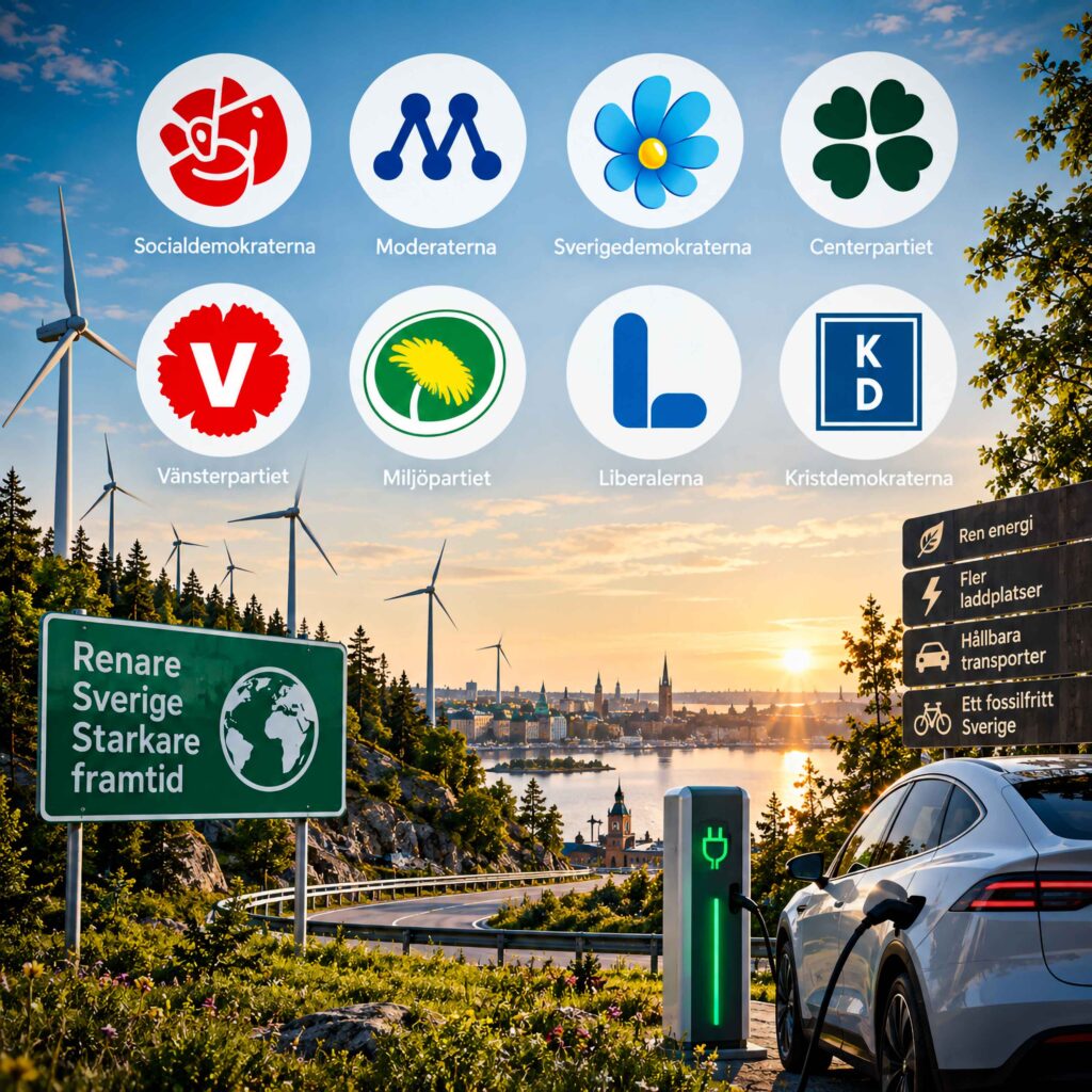 Så vill partierna klara av klimatomställningen